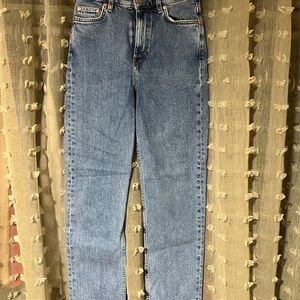 & Other Stories Light Blue Straight Leg Jeans